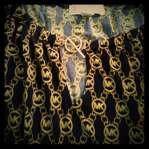 MK Michael Kors signature long sleeve dress top